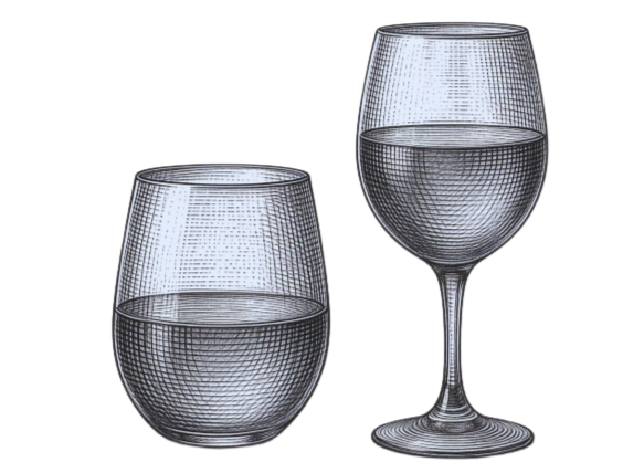 Dishwasher-Safe Wine Glass